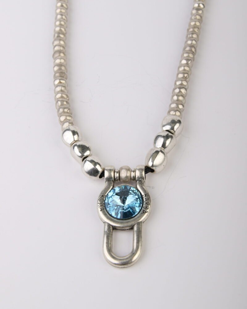 Collar Locked in Blue