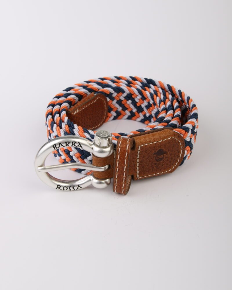 Shackle Belt Beige Azul Blanco Naranja