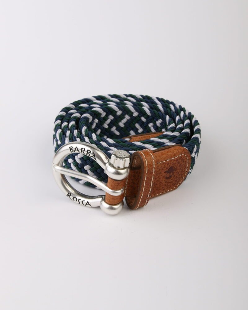 Shackle Belt Verde Azul Blanco