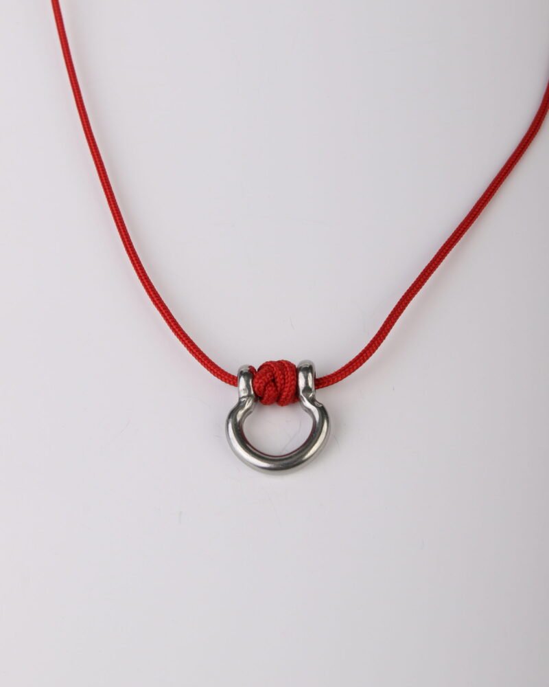 Collar Shackle & Rope Rojo