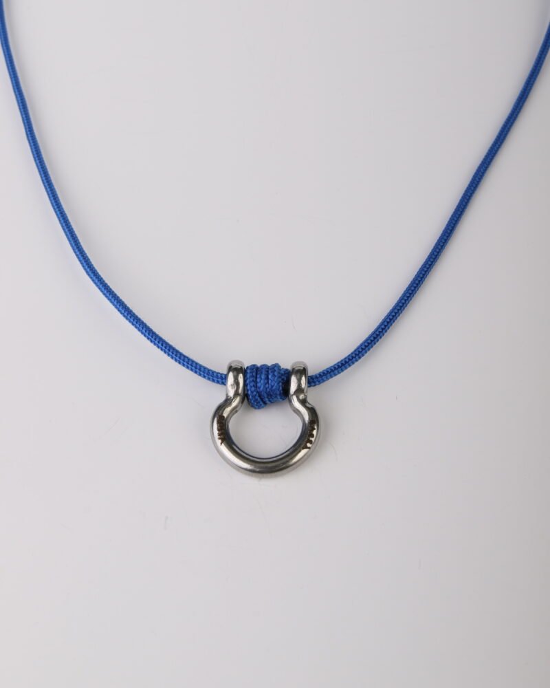 Collar Shackle & Rope Blue Royal