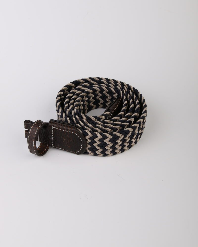 Recambio Shackle Belt Beige Navy