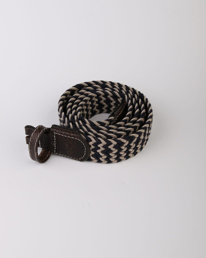 Recambio Shackle Belt Beige Navy