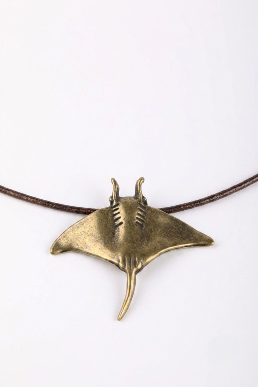 Collier "Manta Ray" (Old Gold edition)