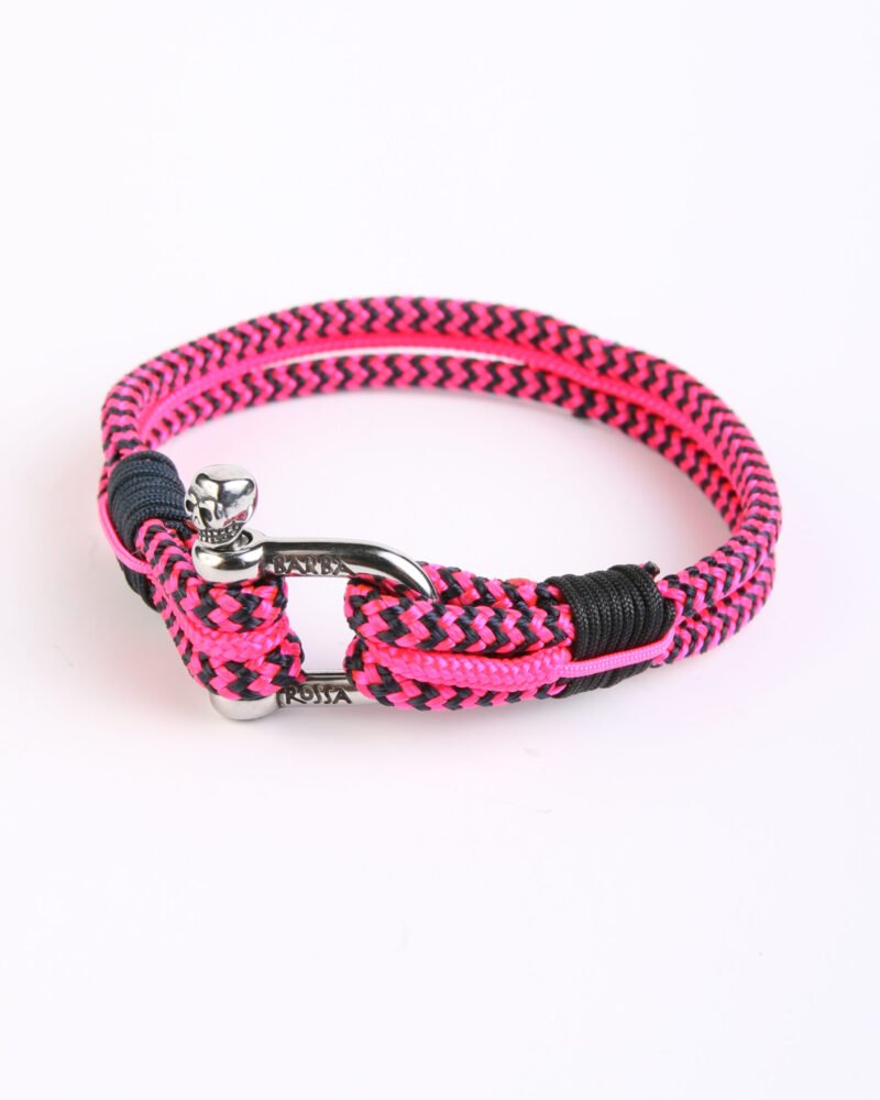 Pulsera triple Fucsia Navy