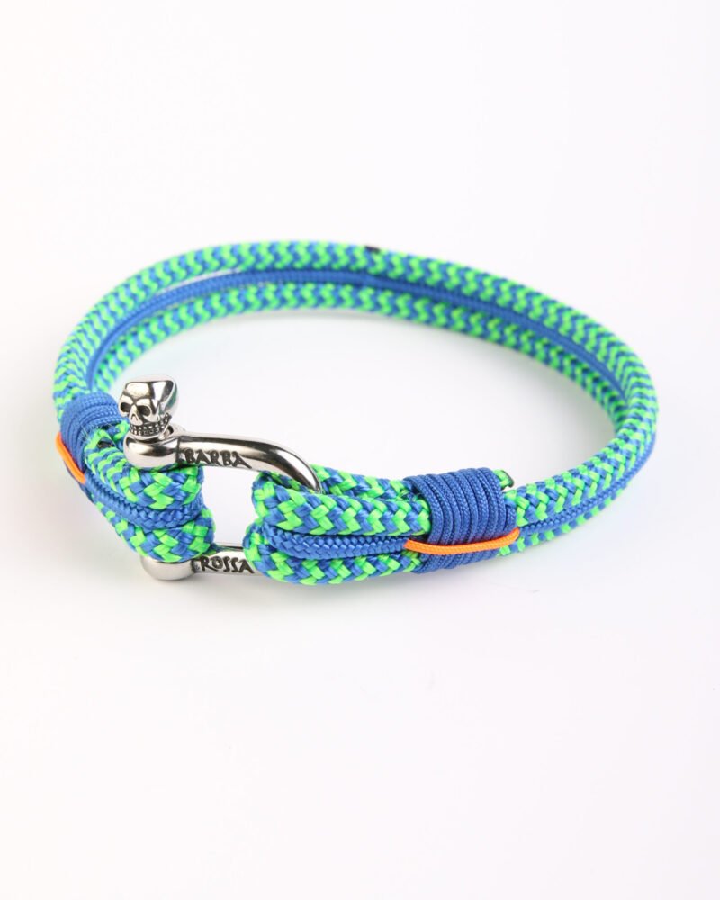 Pulsera triple Verde Azul Royal Naranja