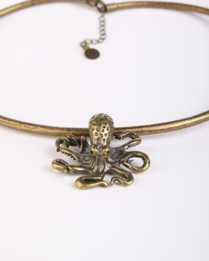 Collar "Octopus" (Old Gold Edition)