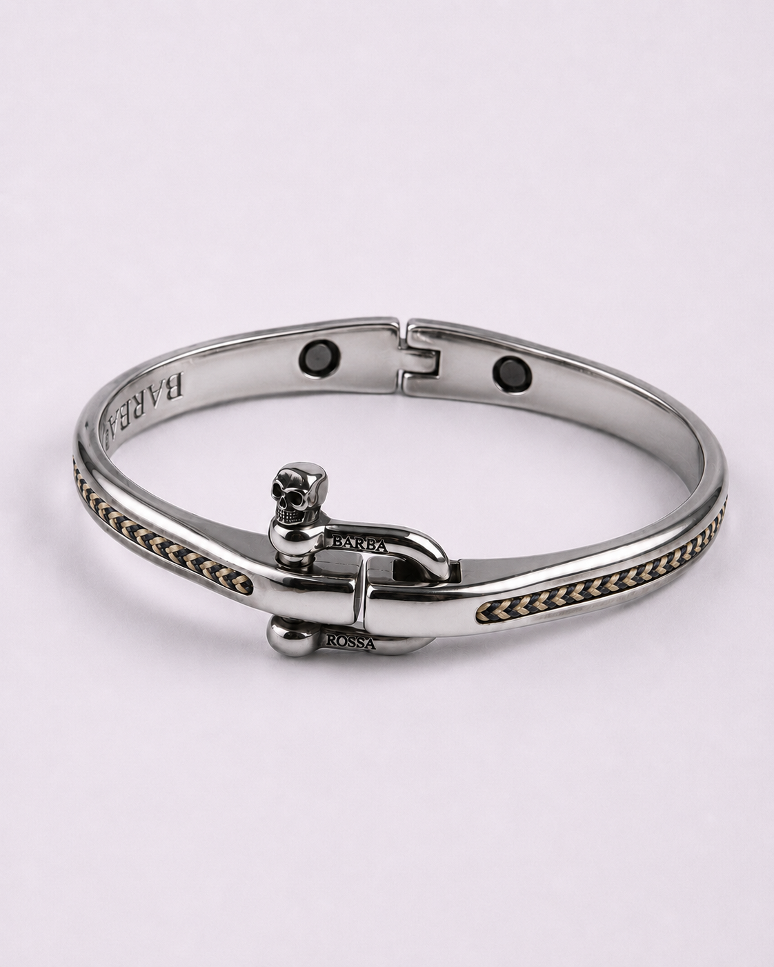 Bracelet "The Line" Navy Beige