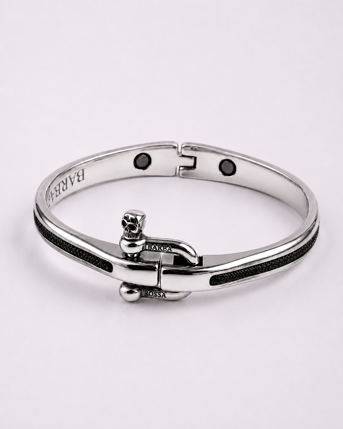 Pulsera "The Line" Negro (Brillante)