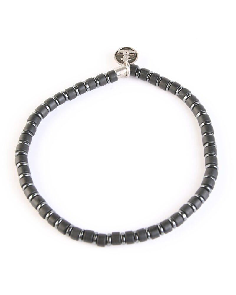 Pulsera Ágata Negra beads