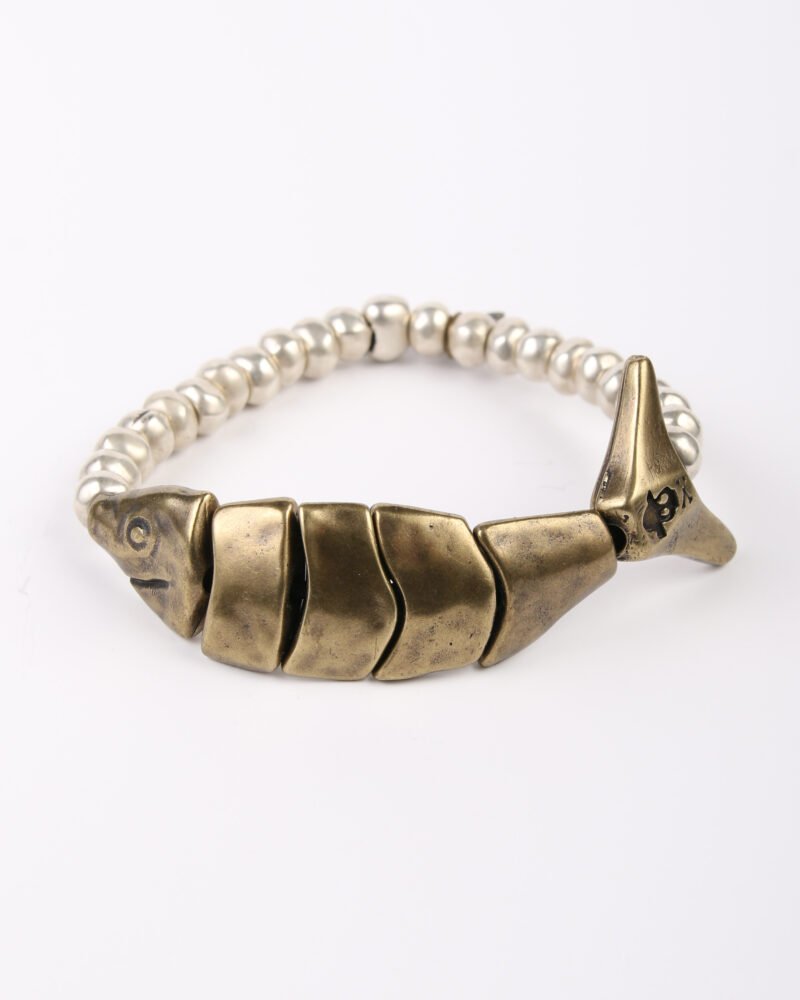 Pulsera Big Fish (Old Gold)