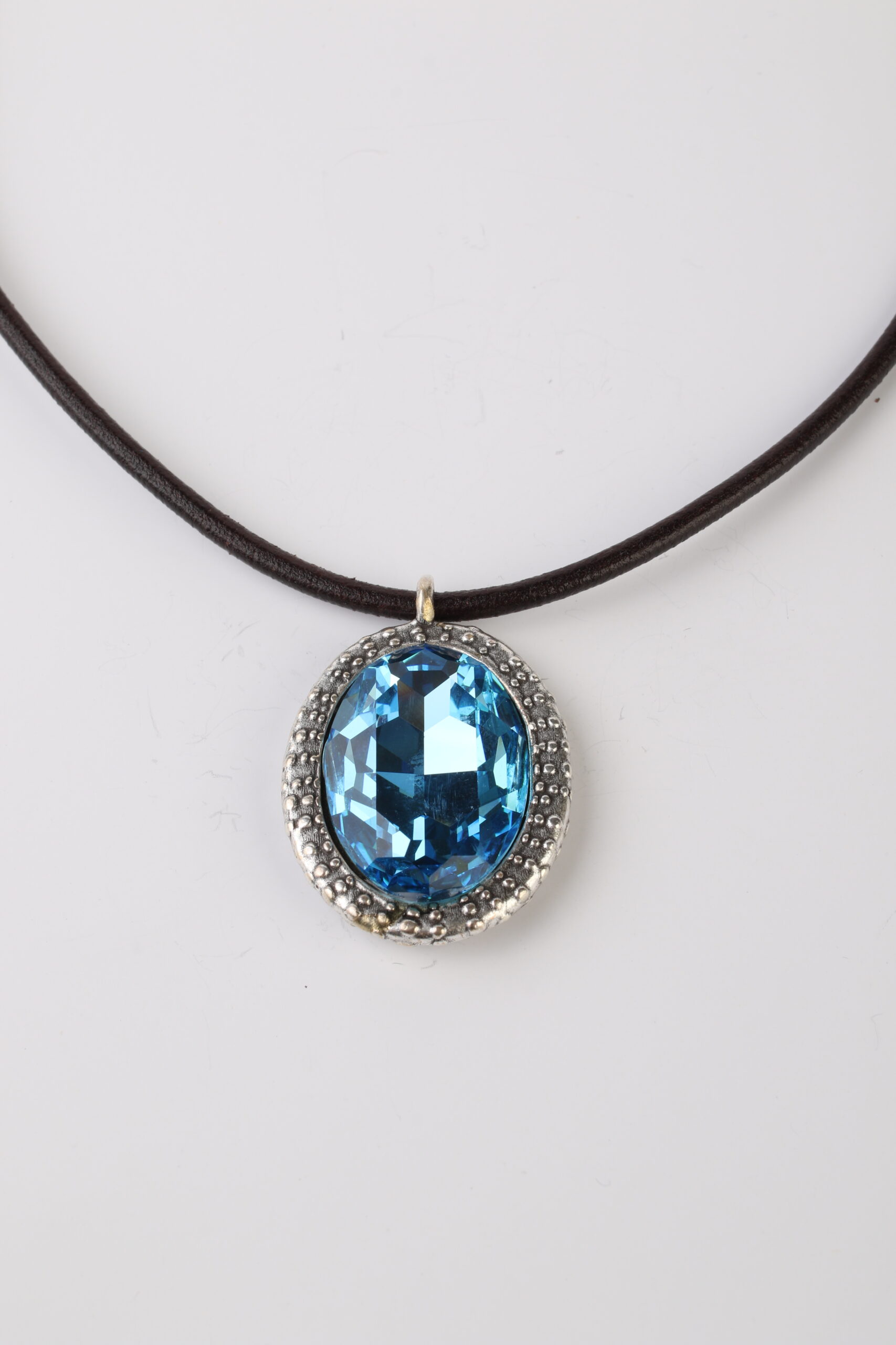 Colgante Queen Blue Topaz