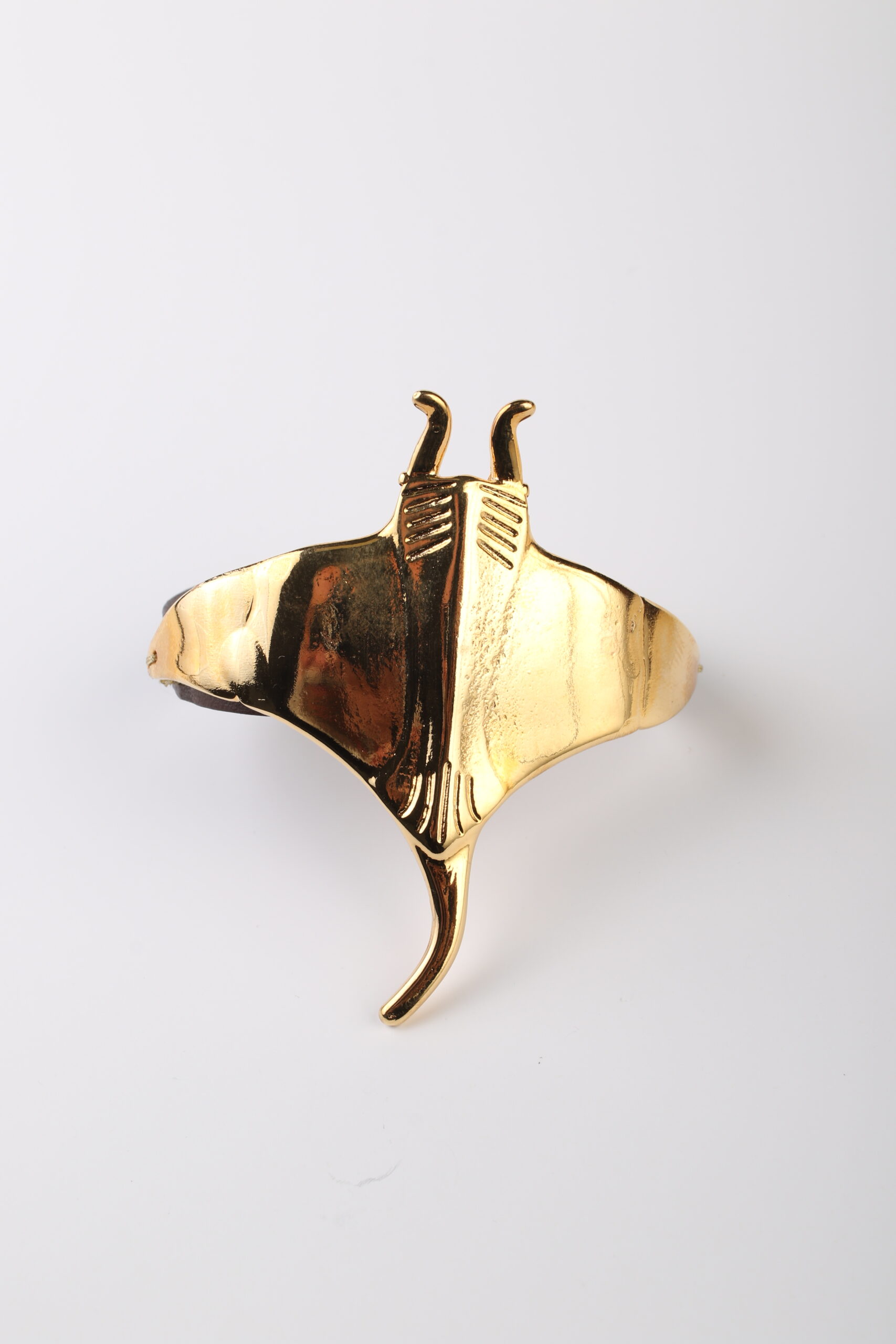Pulsera Beads Manta Ray ( Gold XL)