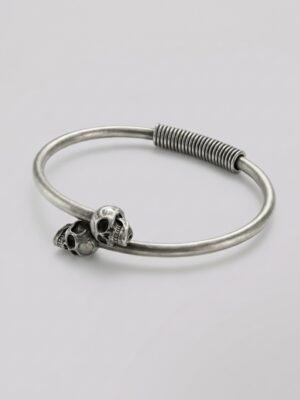 Esclava Father & Son Silver (Small Skull)