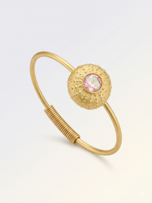 Pulsera Rígida Rose Voga Marí (Gold edition)