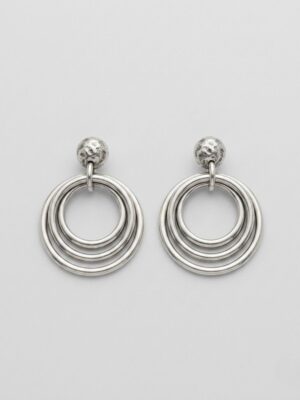 Pendientes Twisting by The Pool (Silver)
