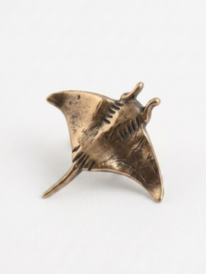 Anillo Manta Ray S ( Old Gold Edition)