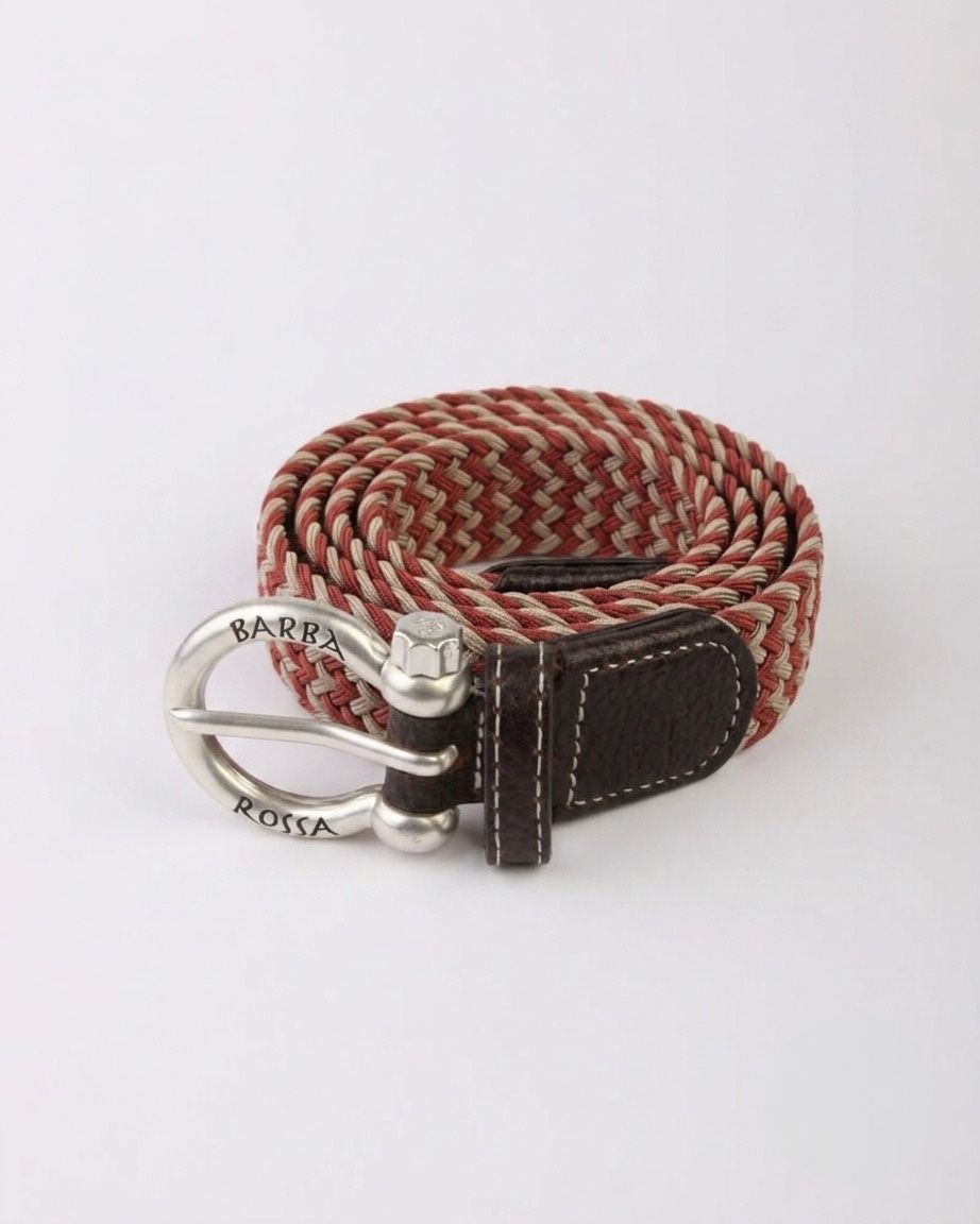 Shackle Belt Granate Beige
